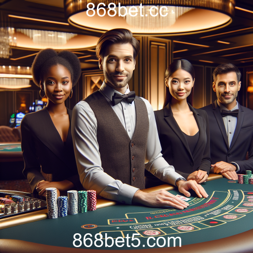 A Experiência Imersiva dos Cassinos Ao Vivo na 868bet.cc